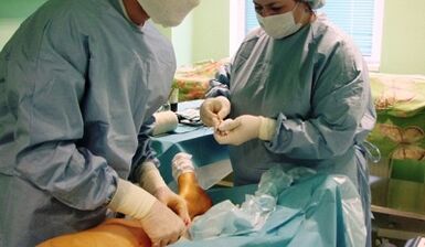 Operación para varices